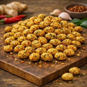 Roasted Peanuts Coated in Tomyum